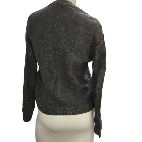 Armor Lux Gray Colored Knit 100% Wool Sweater Size 2/Medium - Picture 3 of 7